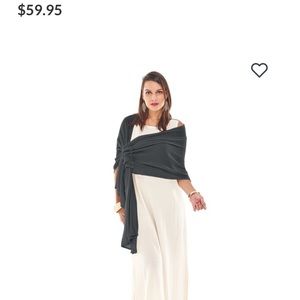 NWOT Oh My Gauze Marie Shawl - Olive Green